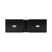 Nástenné hodiny LED Look Flip KA5897BK Karlsson, 60cm